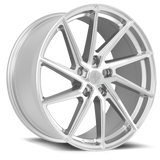SS5 Apex 18x8.5 5x120 +35 Hyper Silver Diamond Cut