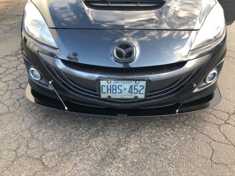 2010-2013 Mazda 3/Speed 3 2PC Front Splitter