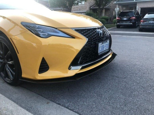 2019-2022 Lexus RC 300/350 2PC Front Splitter