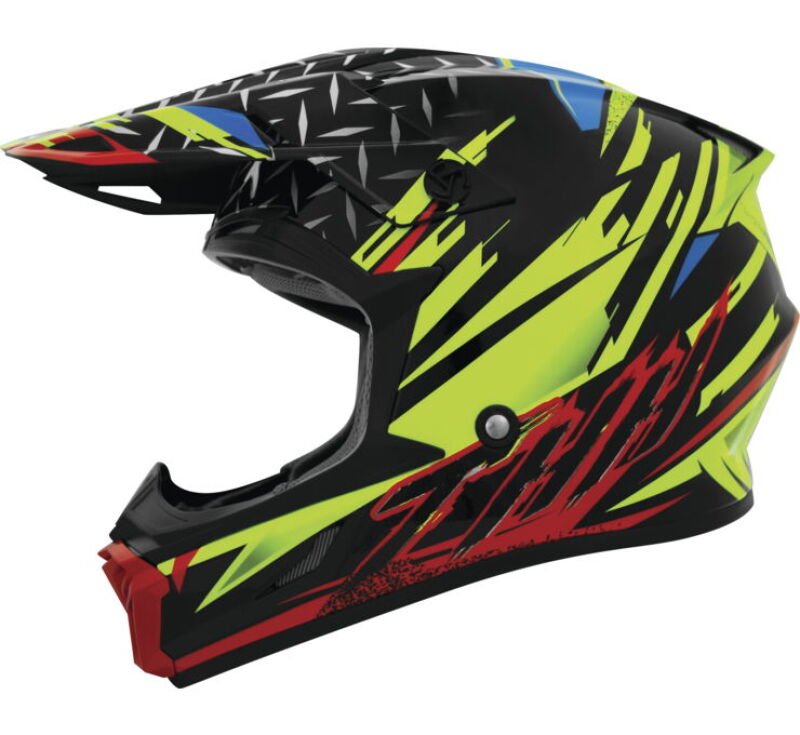 THH Helmets T710XR Assault Yellow/Red - Medium