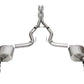 Corsa 24+ Ford Mustang GT Xtreme Cat-Back Ex. Sys. 3.0in Dual Rear Exit w/4.5in Black PVD Pro Tips