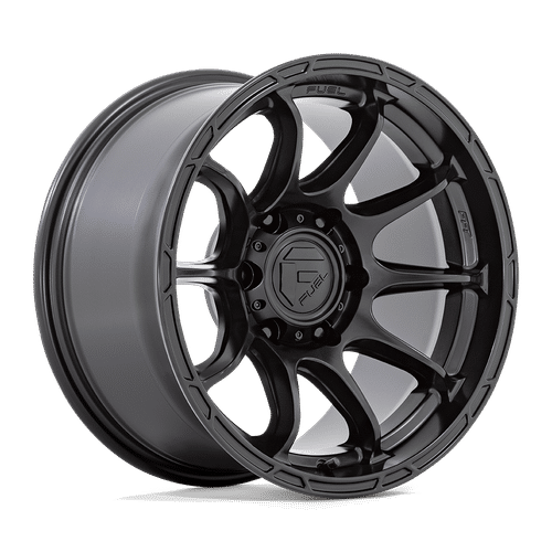 Fuel MATTE BLACK D791 17x9 6x139.7 Wheels