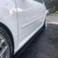 2006-2009 Volkswagen Rabbit MK5 2PC Side Splitters