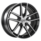 DAI Wheels LEVEL Gloss Black - Machined FaceDW10814001 | Size: 14x6.0 | Bolt Pattern: 4x100 | Offset: 38 | Center Bore: 73.1