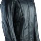 River Road Race Leather Jacket Black - Small