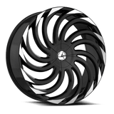 AZARA AZA-534 20x8.5 5x108/5x114.3 35 Gloss Black Machined