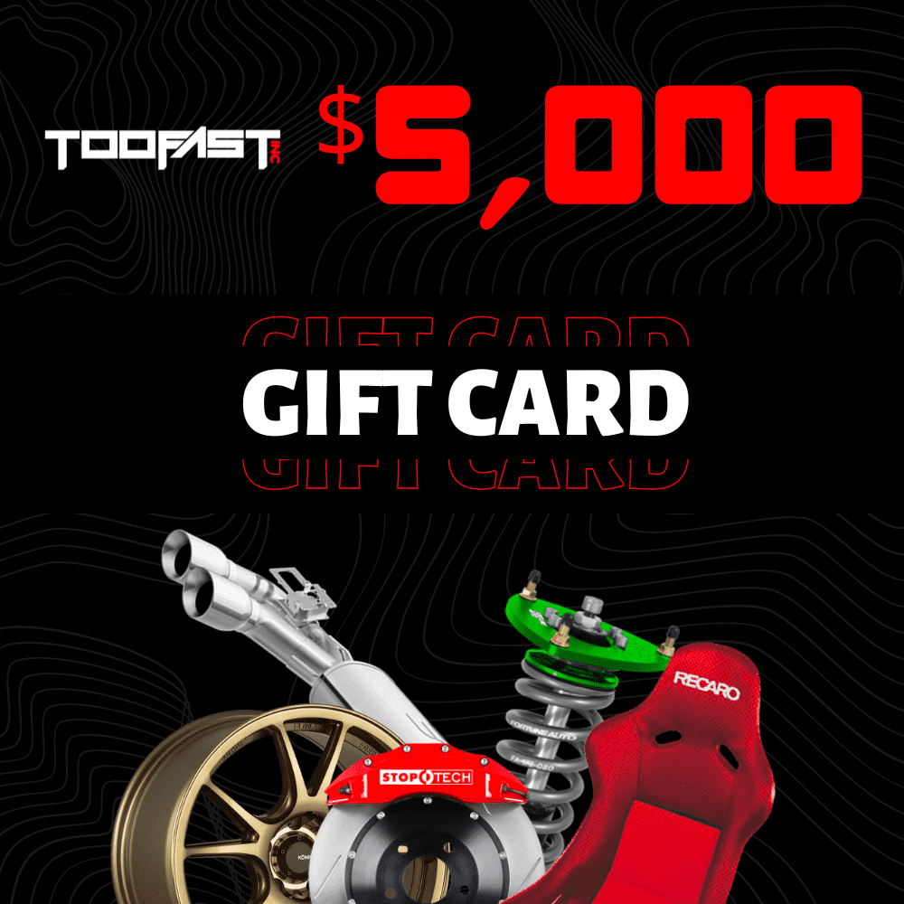 Too Fast Auto Parts Gift Card