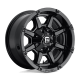 Fuel GLOSS BLACK D575 17x9 6x135/6x139.7 Wheels