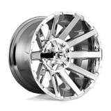 Fuel CHROME PLATED D614 22x12 8x170 Wheels