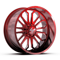 Sentali Forged Red Milled SF-3 22x12 8x165.1 Wheels