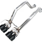 AWE Tuning C6 Chevrolet Corvette Z06/ZR1 Track Edition Axle-Back Exhaust w/ Diamond Black Tips