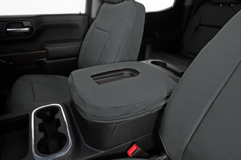 Covercraft 19-24 Dodge Ram Endura PrecisionFit Custom Front Row Seat Covers - Charcoal/Charcoal