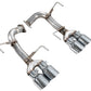AWE Tuning 22-25 Subaru VB WRX Track Edition Axle-Back Exhaust - Chrome Silver Tips