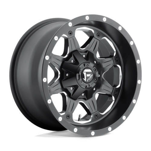 Fuel MATTE BLACK MILLED D534 17x9 6x135/6x139.7 Wheels