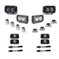 Baja Designs 21+ Ford Raptor/22+ Bronco S2 SAE Pro Fog Pocket Light Kit Clear/Amber
