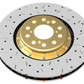 DBA 05-12 Corvette C6 w/Z06 pkg Front Drilled & Slotted 5000 Series 2 Pc Rotor w/ Black Ha