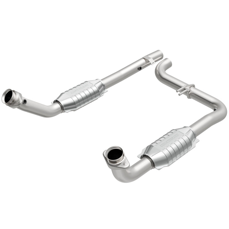 MagnaFlow Direct Fit Catalytic Converter 2014-2015 Forester H4 2.5 OEM Underbody