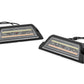 6 Inch LED Angled Light Pods | White/Amber | Pair