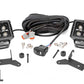 LED Light Kit | Hinge Mount | 2" Black Pair | White DRL | Jeep Gladiator JT/Wrangler JL (18-26)