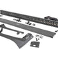 LED Light Kit | Windshield | 50" BLK Dual Row | WHT DRL | Jeep Gladiator JT/Wrangler JL (18-26)