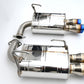 Invidia 22+ Subaru WRX Q300 3.5in. Rolled Dual Wall T.I Tip Axle-back Exhaust