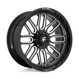 FUEL D662 IGNITE 22x10 5x127 -18 GLOSS BLACK MILLED