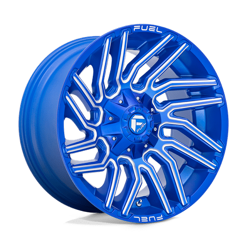 Fuel ANODIZED BLUE MILLED D774 20x10 6x135/6x139.7 Wheels