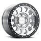 Method MR315 17x8.5 0mm Offset 6x5.5 106.25mm CB Polished Wheel - Gloss Black Lip