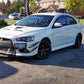 2008-2015 Mitsubishi Lancer/Ralliart 2PC Front Splitter