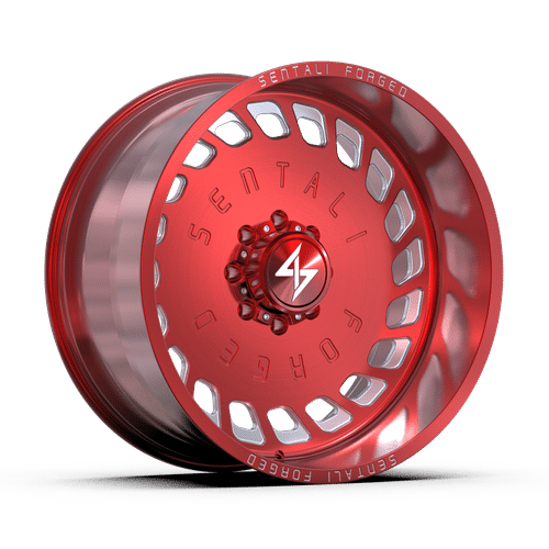 Sentali Forged Red Milled SF4RM 30x16 6x135 Wheels