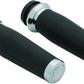 Kuryakyn Thresher Grips Throttle-By-Wire Chrome