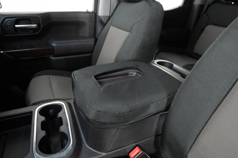 Covercraft 19-24 Dodge Ram 2500 Endura PrecisionFit Custom Front Row Seat Covers - Charcoal/Silver