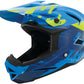 THH Helmets T-42 BMX Xtreme  Blue/Yellow Youth - Small