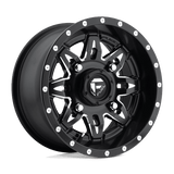 Fuel MATTE BLACK MILLED D567 15x7 4x137 Wheels