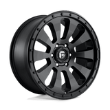 Fuel D630 20x9 6x139.7 20 MATTE BLACK