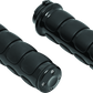Kuryakyn ISO Grips Without Throttle Boss Dual Cable Black