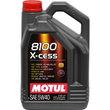 Motul 5L Synthetic Engine Oil 8100 5W-40 X-CESS Gen 2 - Case of 4