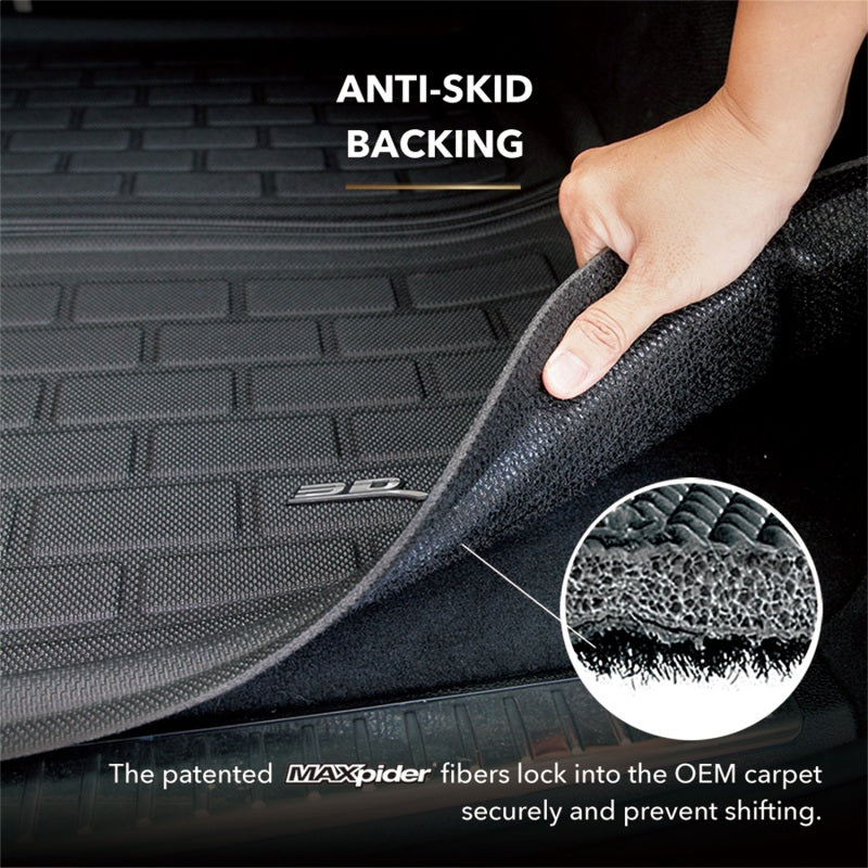 3D MAXpider 19-24 Toyota Rav4 Kagu Black Seat Back Protector