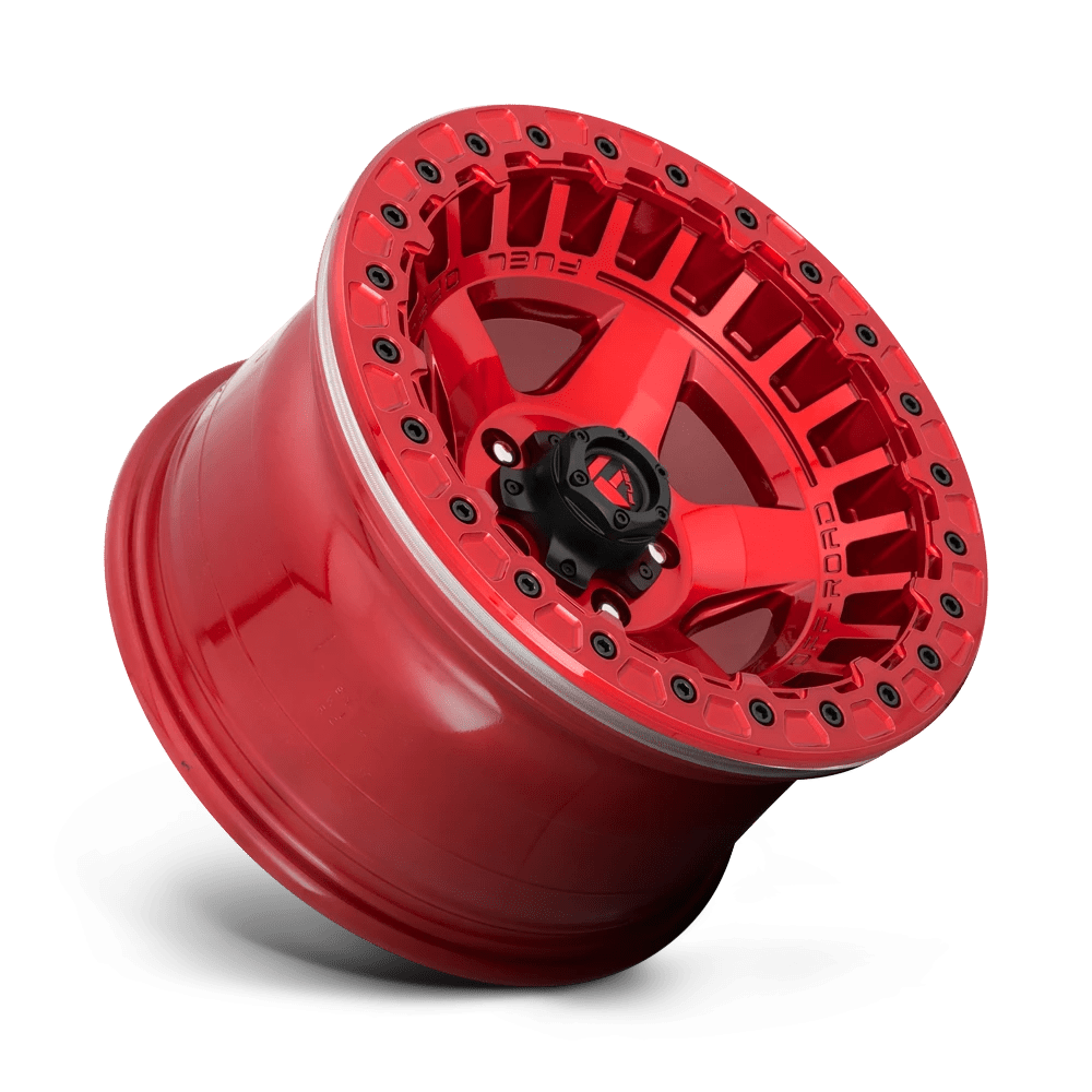 FUEL D117 WARP BEADLOCK 17x9 5x127 -15 CANDY RED