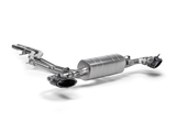 Akrapovic 2025 Audi RSQ8 Evolution Race Line Link Pipe Set (Titanium)