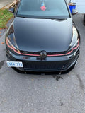 2018-2021 Volkswagen GTI MK7.5 2PC Front Splitter