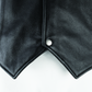 River Road Old Skool Leather Vest Black - Large