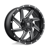 Fuel D594 20x10 5x139.7/5x150 -18 MATTE BLACK MILLED