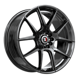 SPEC-1 RACING Gloss Black SP-71GB 18x8 5x112/5x114.3 Wheels