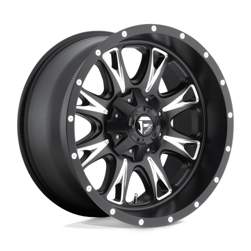 Fuel MATTE BLACK MILLED D513 20x10 6x135/6x139.7 Wheels