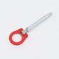 Cusco Folding Tow Hook 2020+ Toyota GR Yaris (GXPA16 GXPA12) Red Steel