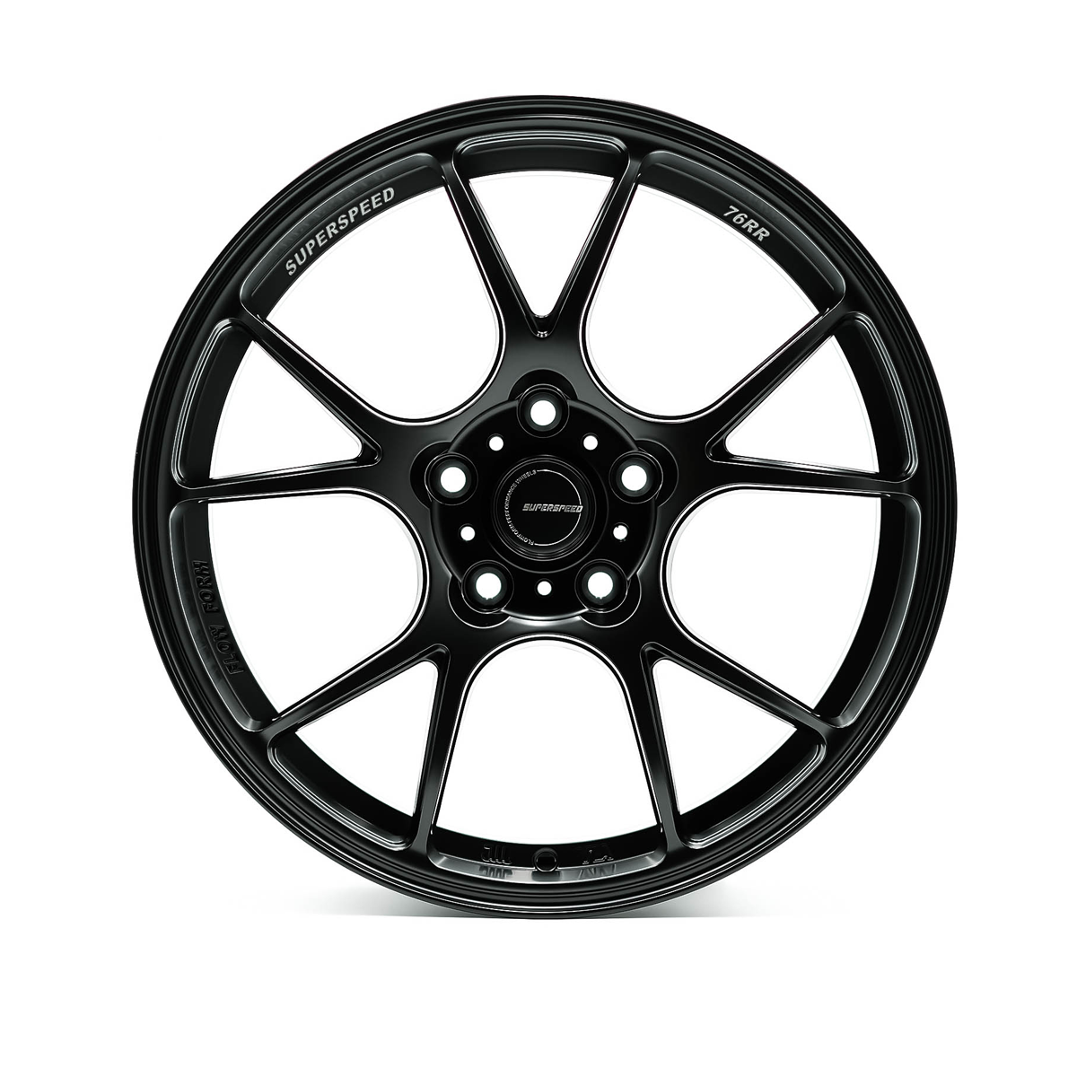 Superspeed Matt Black 76RR 18x10.0 5x112 | ET: 30 | CB: 66.6