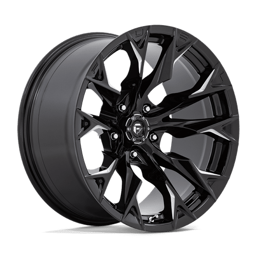 Fuel GLOSS BLACK MILLED D803 20x10 5x127 Wheels