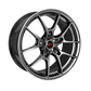 DIM Grey Silver Lip WC001 HYBER BLACK / GREY SILVER LIP 18x8 5x114.3 Wheels