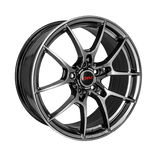 DIM Grey Silver Lip WC001 HYBER BLACK / GREY SILVER LIP 18x8 5x114.3 Wheels